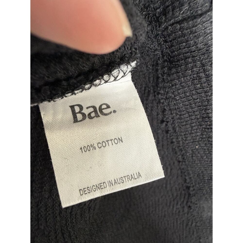 Bae The Label Australia Black Cotton Playsuit Jumpsuit Size Small - Picture 7 of 9